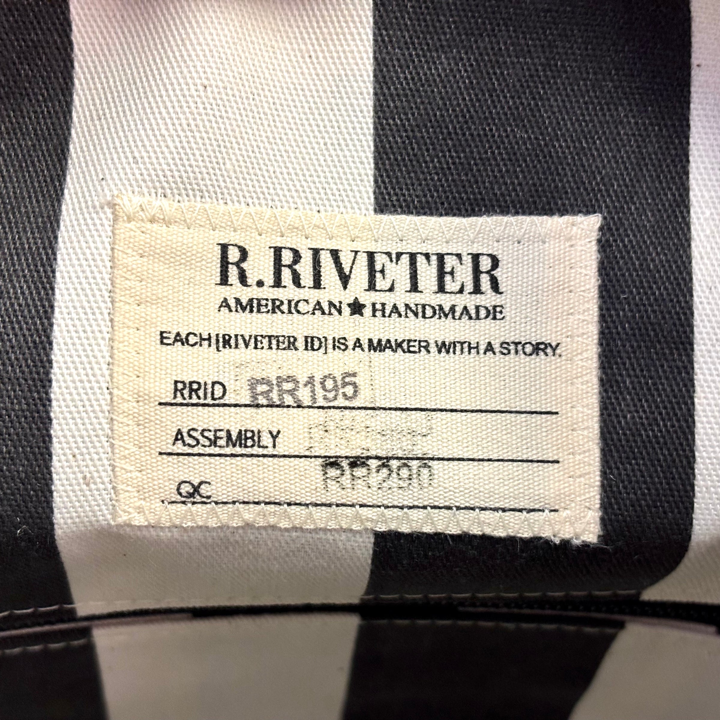 R.RIVETER: OTTO | HEIRLOOM COLLECTION MADE FROM A WEST POINT CADET