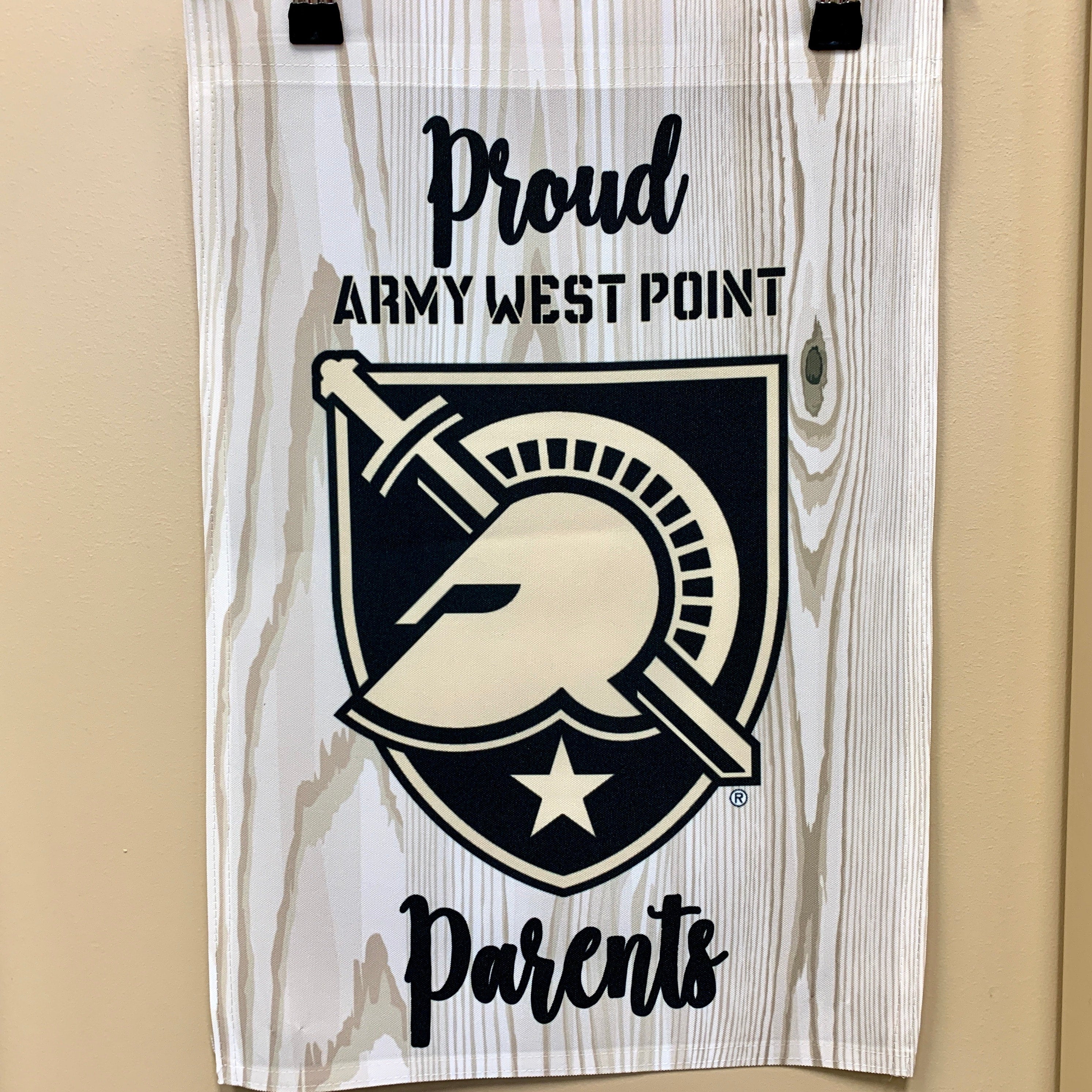 US Military Academy West Point Gartenflagge 48x30 Cm – Doppelseitig, 150D Polyester, Offiziell Lizenziert