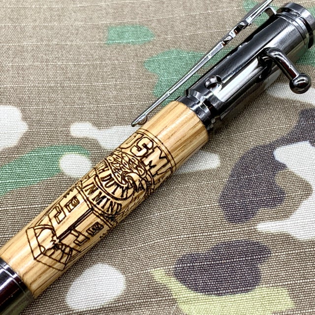 Customizable Bolt Action Pen Stocking Stuffer Personalized Bullet Pen  Military Christmas Gifts 